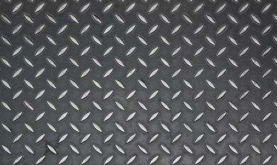 SS304L 4mm 5mm  Pattern Steel Plate Ornament Ss 304 Chequered Plate